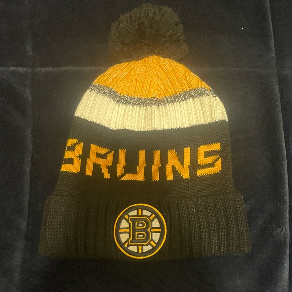 Boston Bruins NHL Cuff Knit Winter Hat